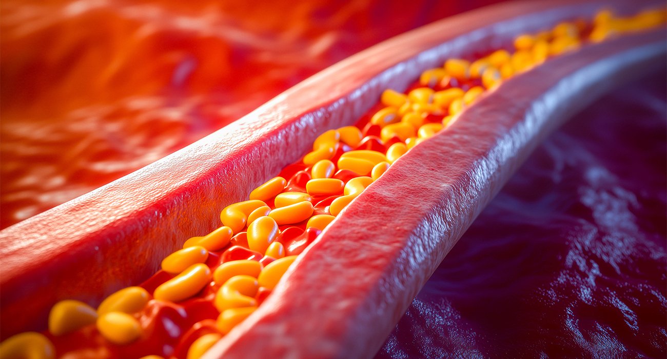 A Chennai doctor advising a patient on dietary changes for hyperlipidemia management, showing healthy food options.